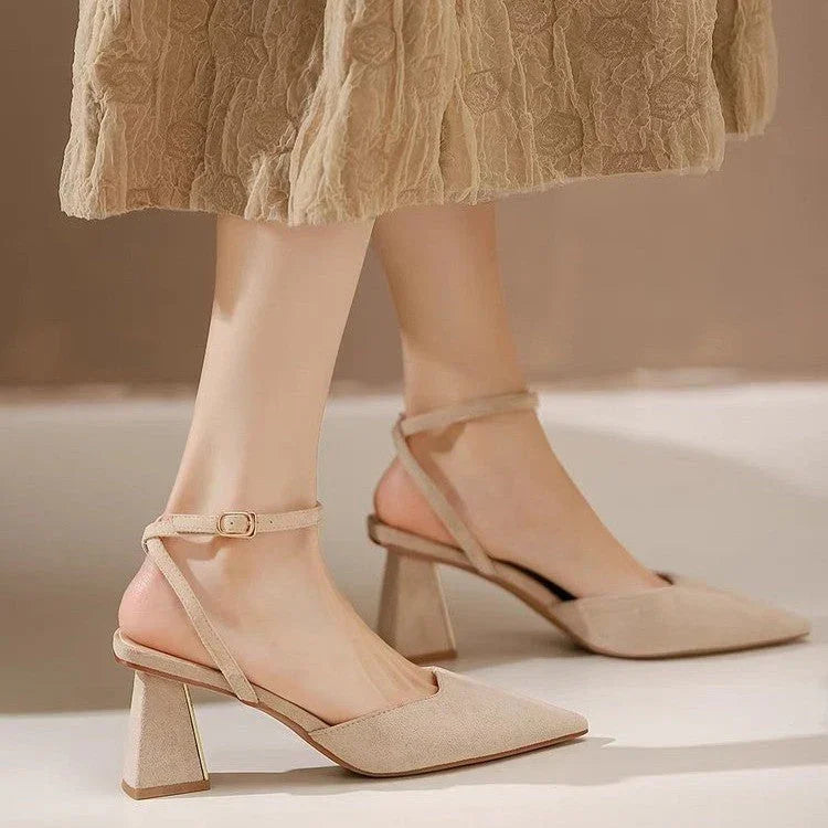French Style Closed Toe Sandals For Women - VAleG