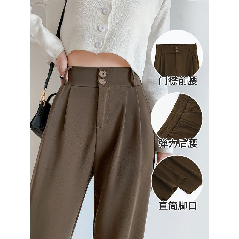 Pantaloni di design di tendenza dritti di alta qualità