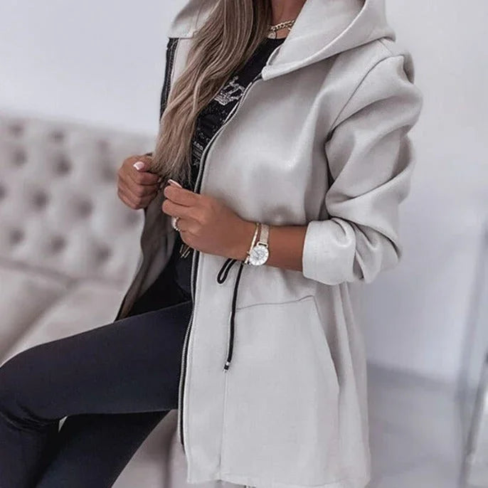 2023 Fall Winter Fashion Casual Hooded Coat Women's Clothing - VAleG