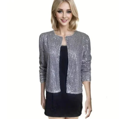 Women's jacket sequined jacket - VAleG