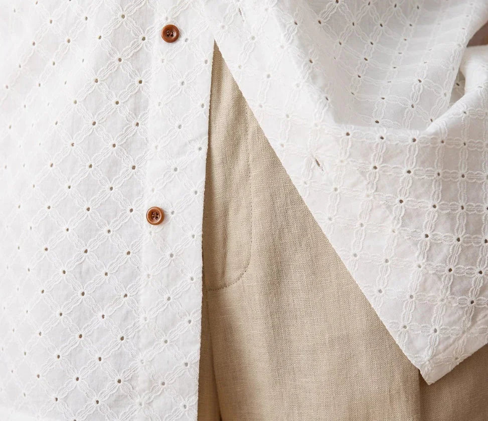 Pure Cotton Breathable Summer Refreshing Short Sleeve - VAleG