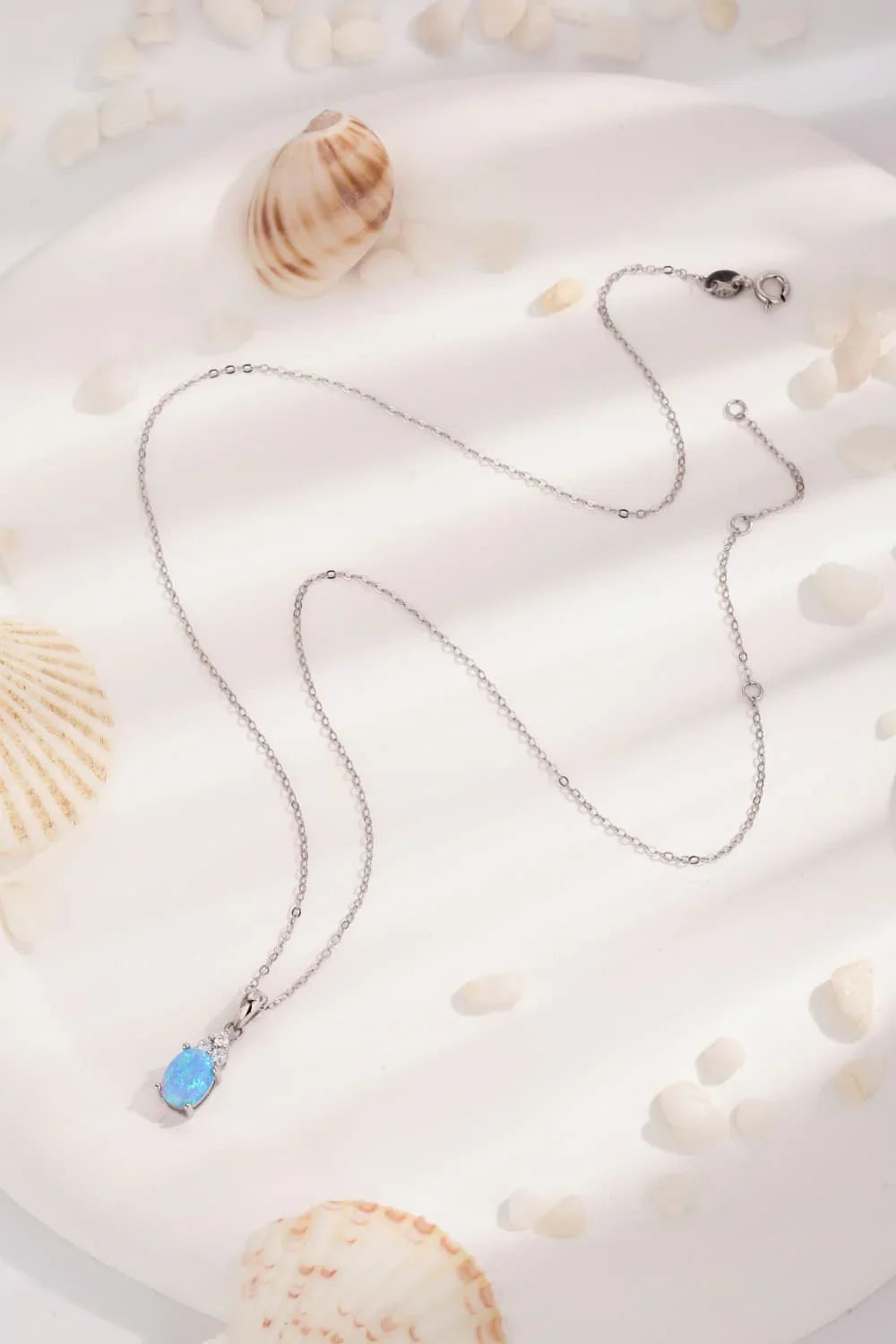 Find Your Center Opal Pendant Necklace - VAleG