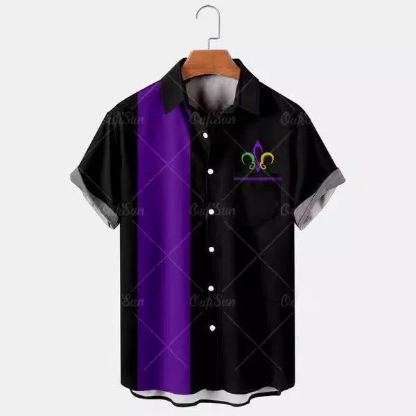 3D Summer Casual Printed Hawaiian Shirt Men Vacation Seaside Wear - VAleG