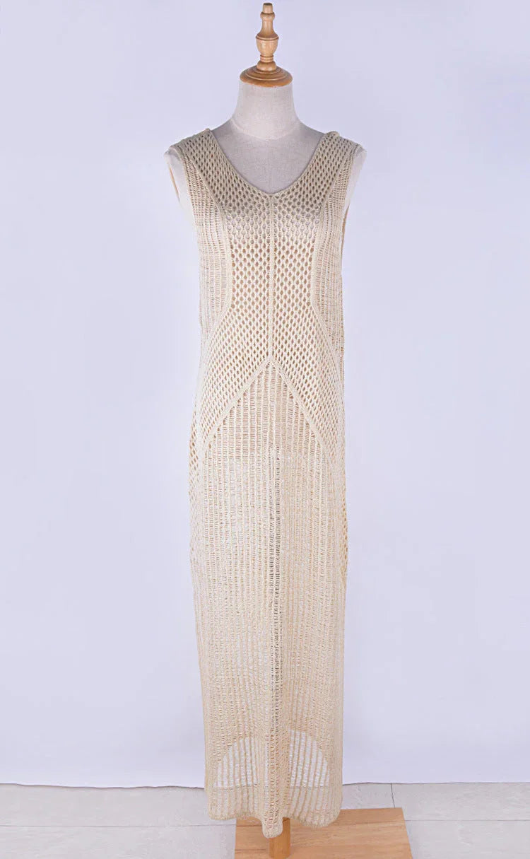 Loose Knit Beach Maxi Bikini - VAleG