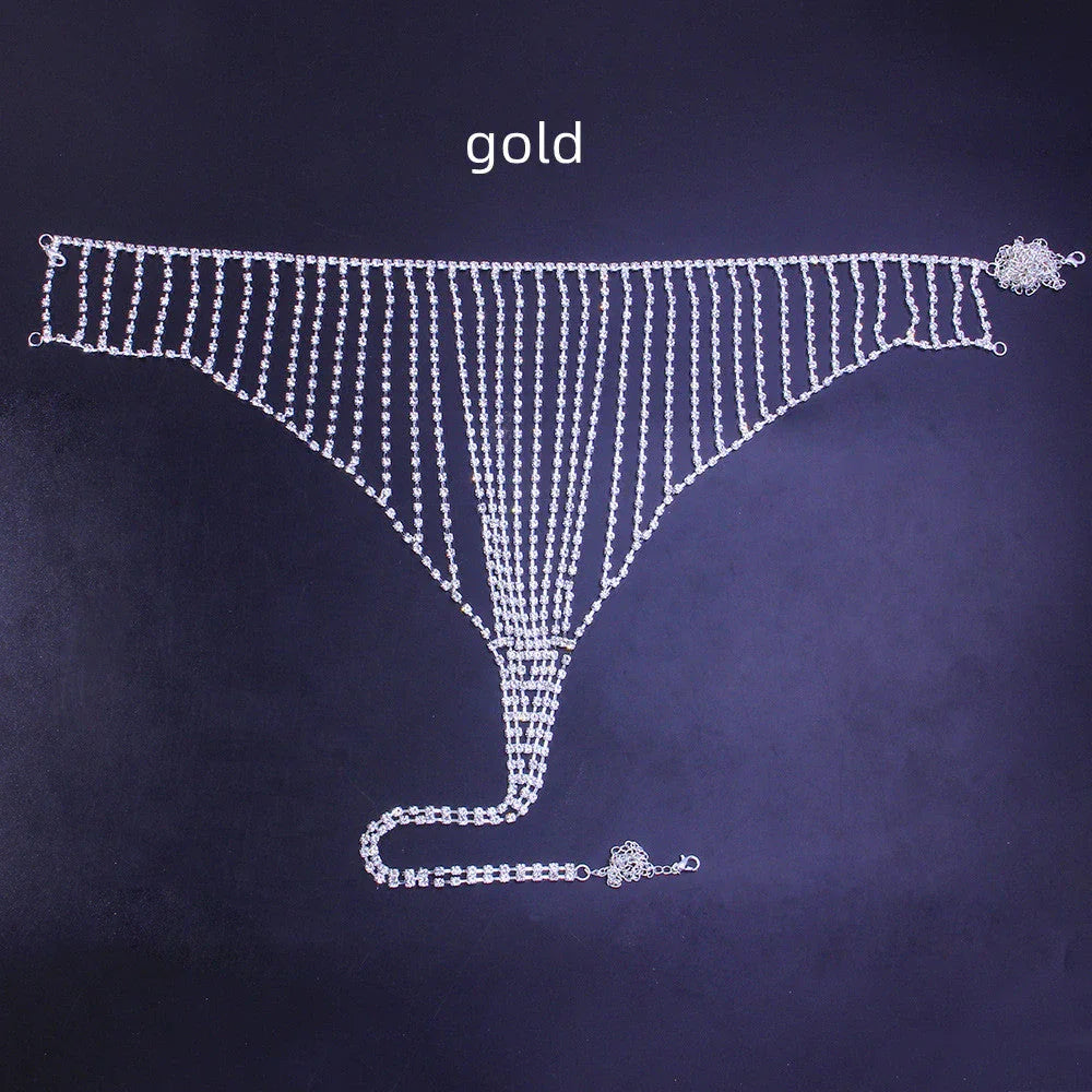 Diamond Fringe Body Chain Beach Bikini - VAleG