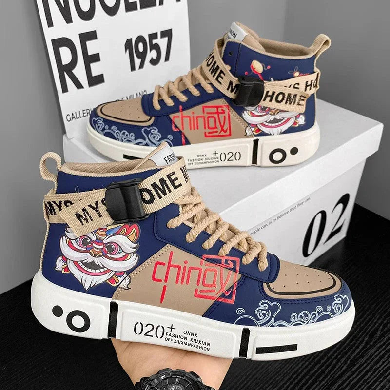 High-top Summer Casual Sports Basketball Sneakers - VAleG
