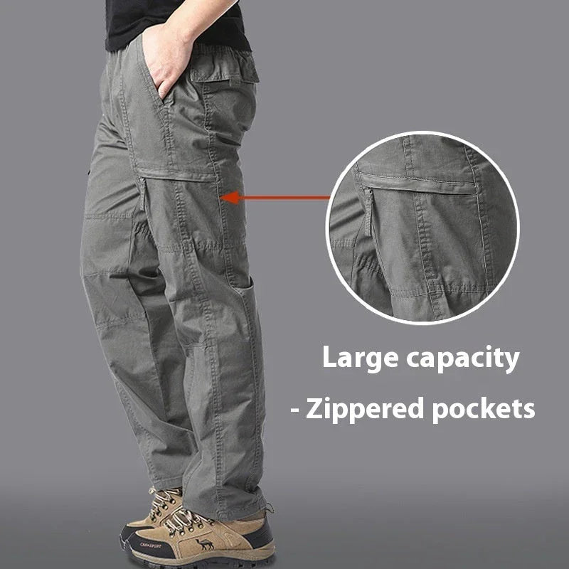 Overalls Loose Outdoor Casual Sport Climbing Trousers Multi-pocket Men - VAleG