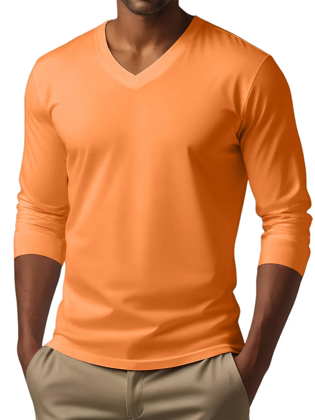 Men's Digital Printing Men's Versatile Long Sleeve - VAleG