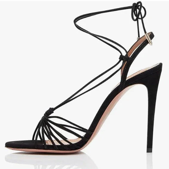 Fashion Sandals Strap Stiletto Heels For Women - VAleG