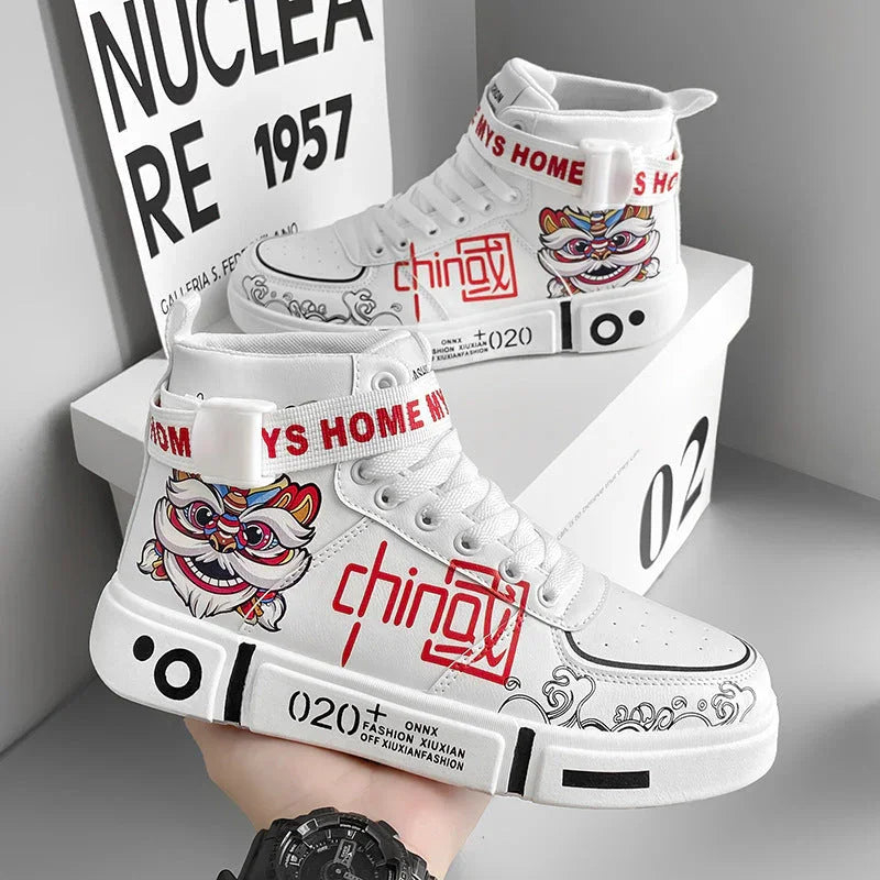 High-top Summer Casual Sports Basketball Sneakers - VAleG