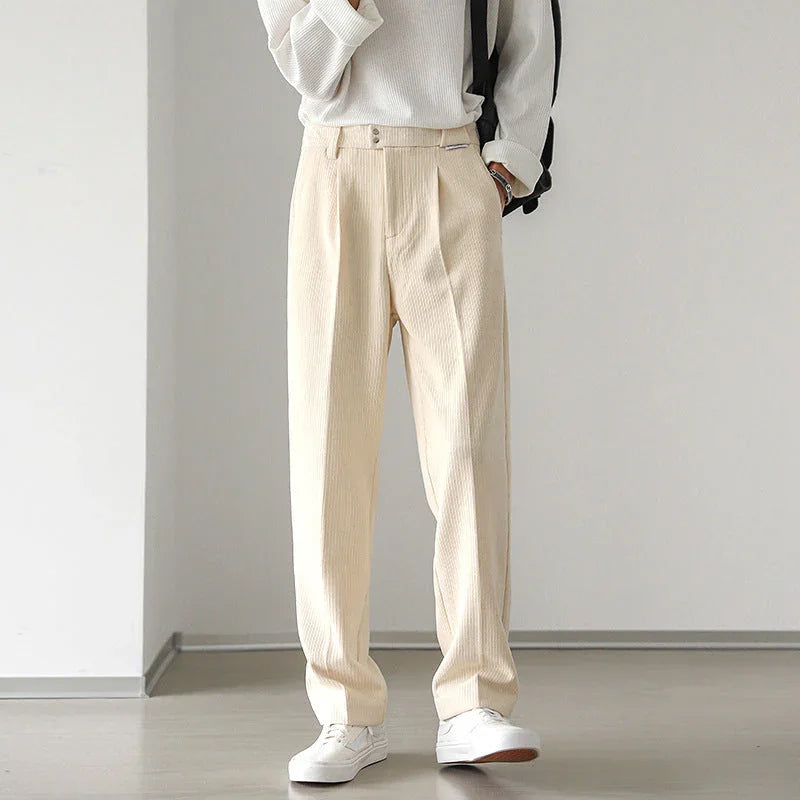 Winter Casual Loose Straight All-matching Suit Pants - VAleG