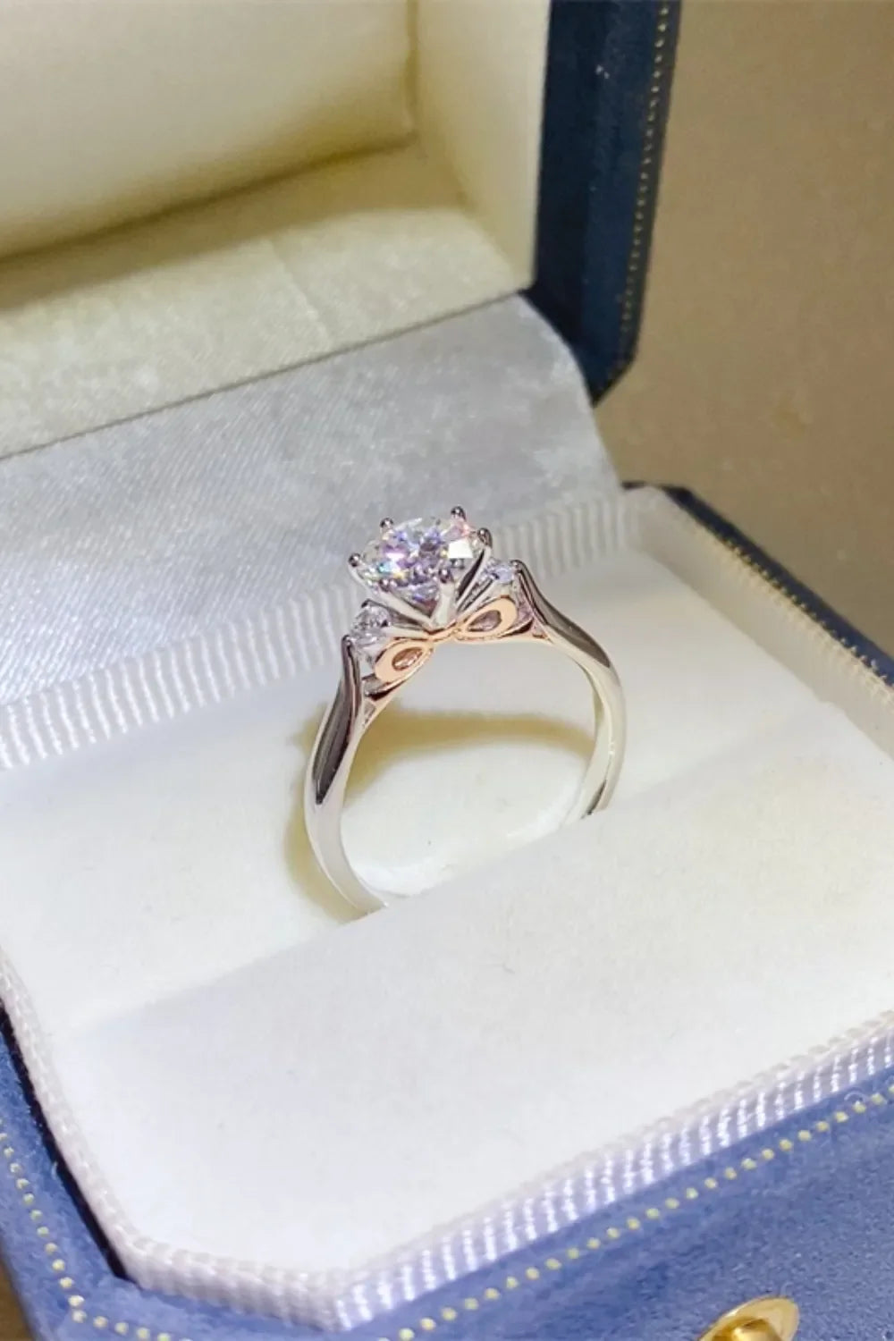 2 Carat Moissanite 925 Sterling Silver Ring - VAleG