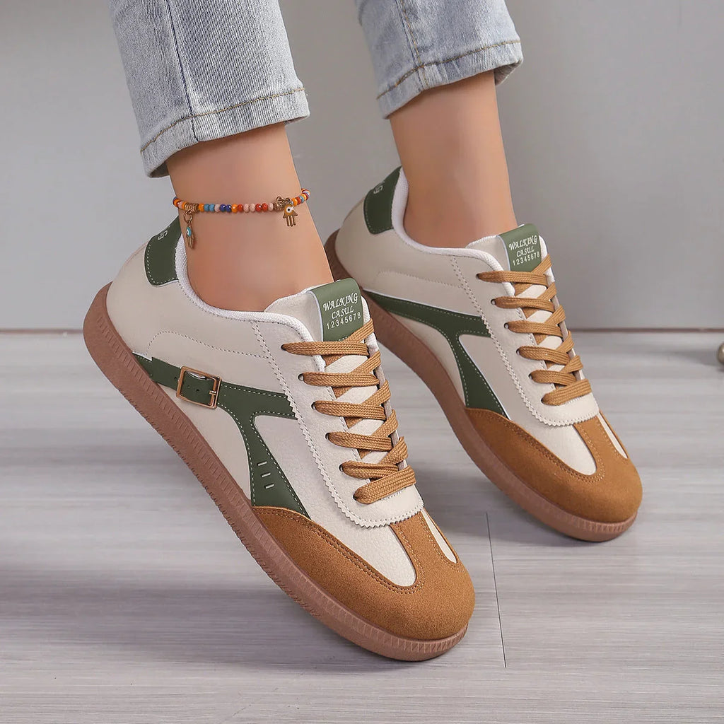 Women's Shoes Plus Size German Training Shoes Classic Round Toe - VAleG