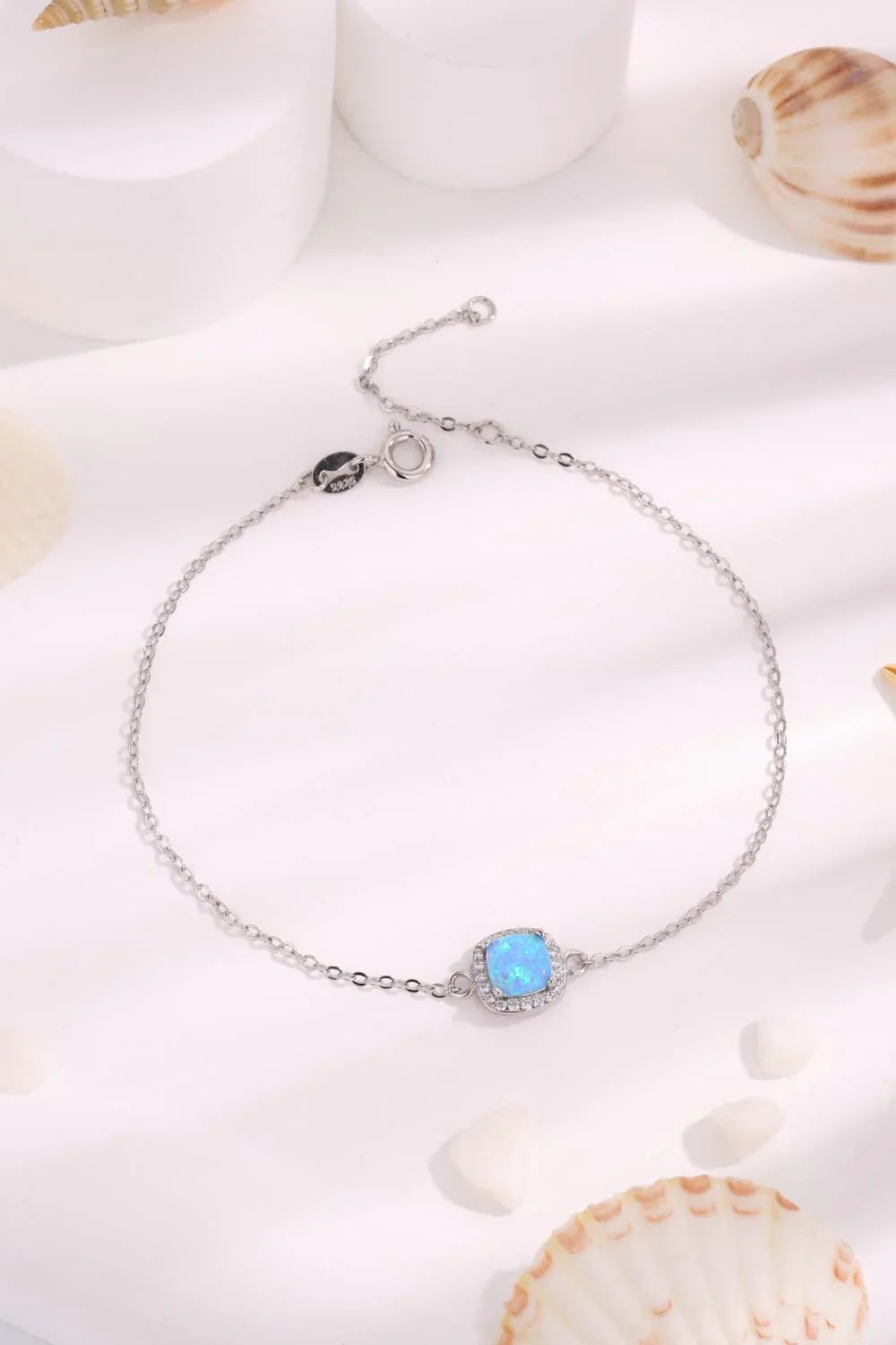 Opal Platinum-Plated Bracelet - VAleG