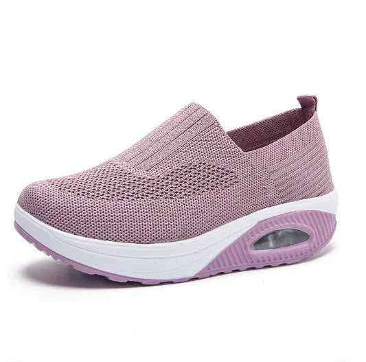 Middle-aged And Elderly Mom Shoes Mesh Outdoor Running Shoes - VAleG