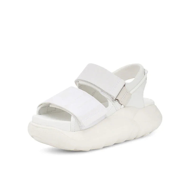 Versatile Thick Sole Elevated Beach Shoes - VAleG