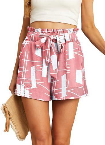 Women's Short Belt Pocket Summer Casual - VAleG