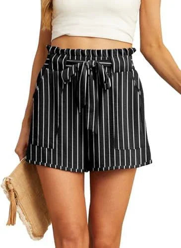 Women's Short Belt Pocket Summer Casual - VAleG