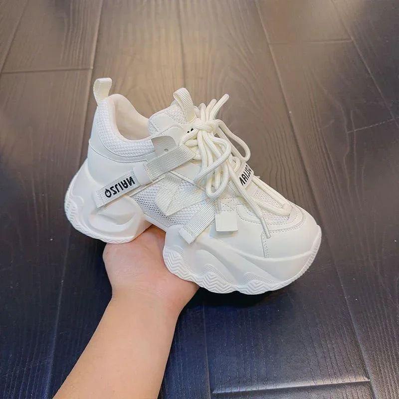 Fashion Thick Bottom Sneaker Women's All-match - VAleG