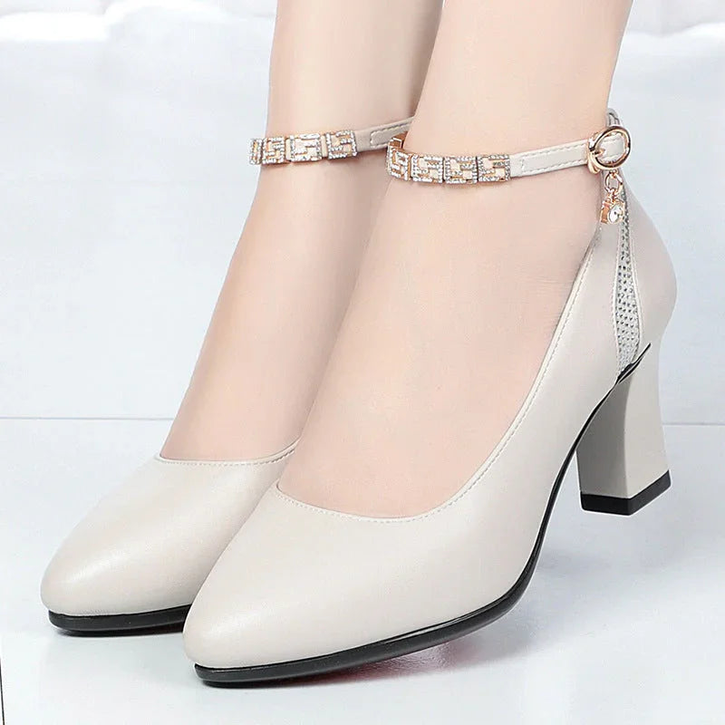 Women's Fashion Soft Bottom All-matching High Heels - VAleG
