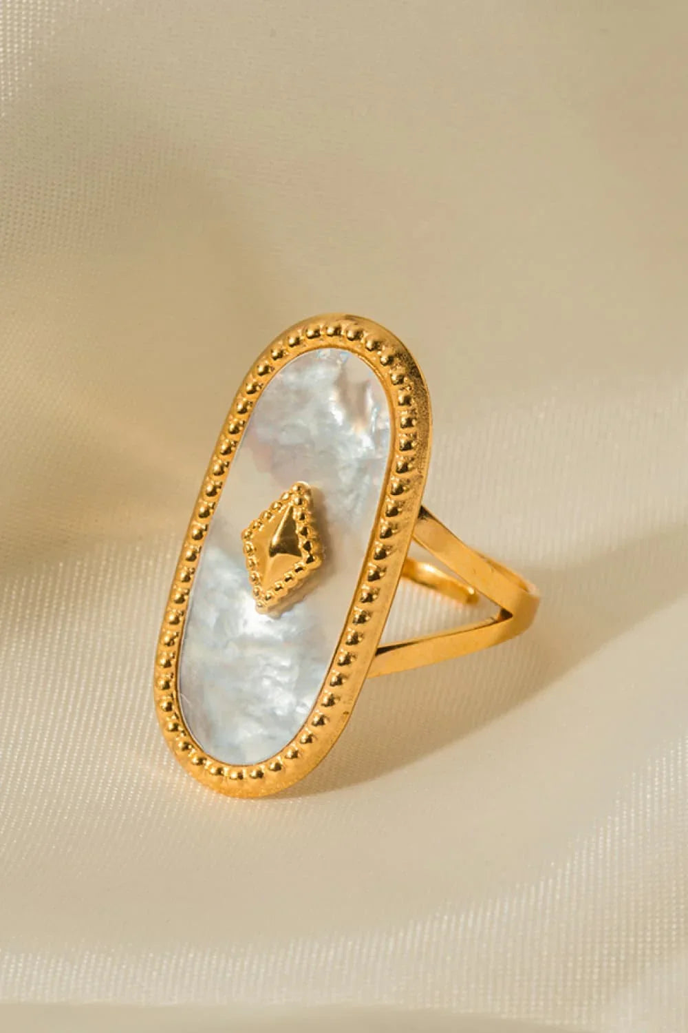 Natural Stone Copper Ring - VAleG