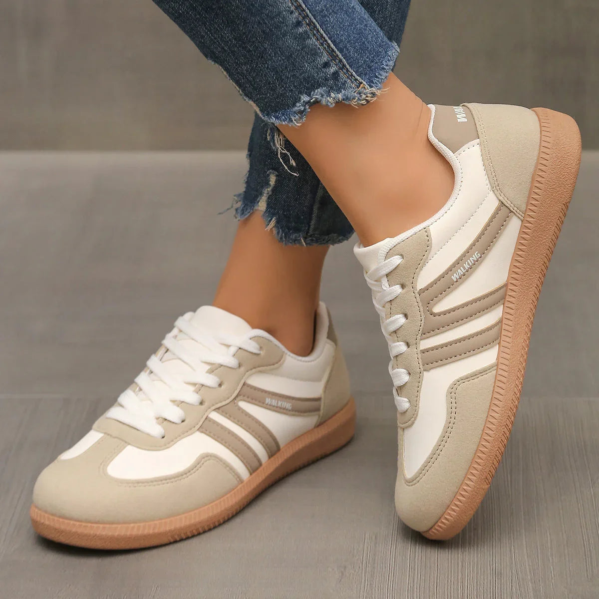 Women's Plus Size German Training Shoes Sneaker - VAleG