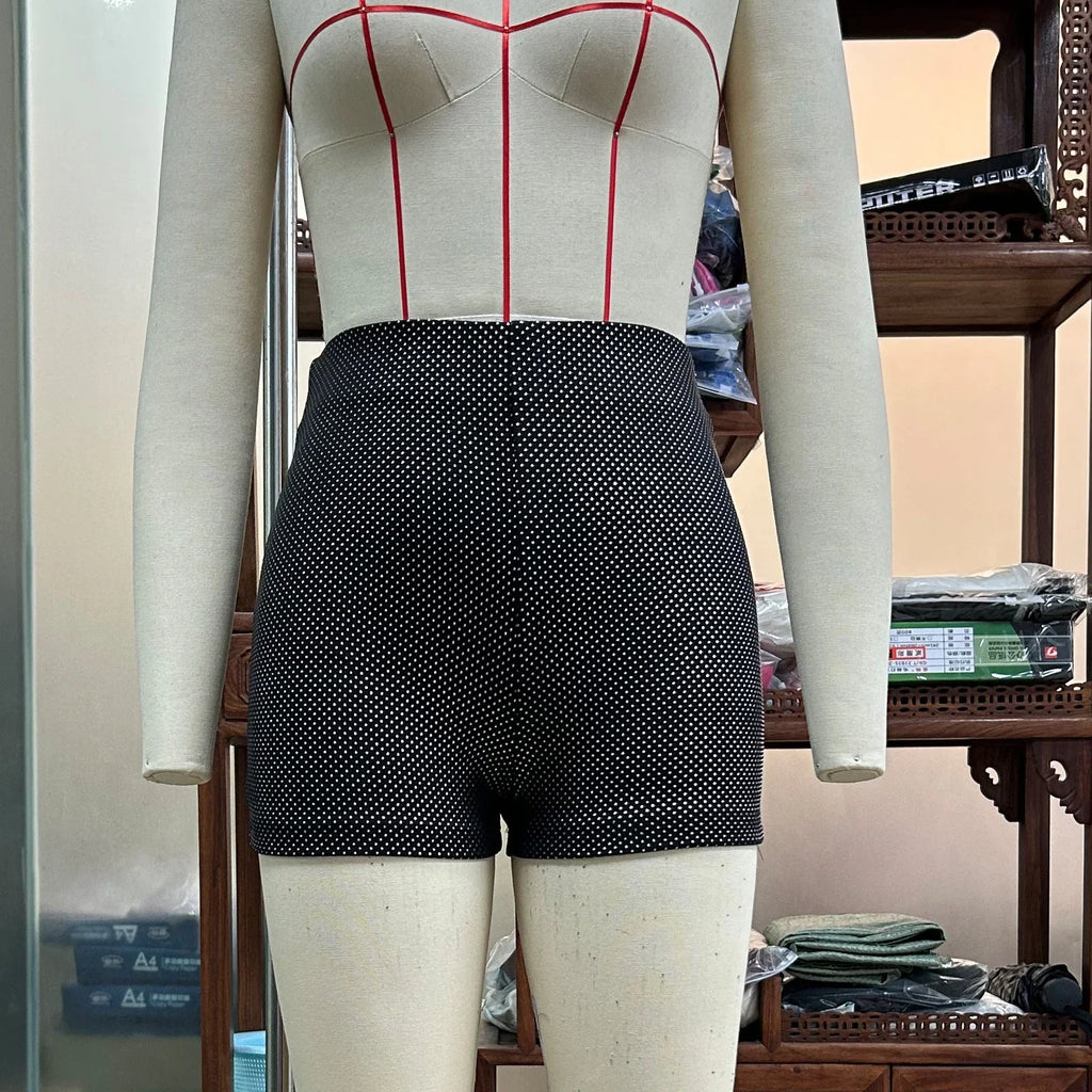 Shiny Shorts Tight Pants Hot Girl - VAleG