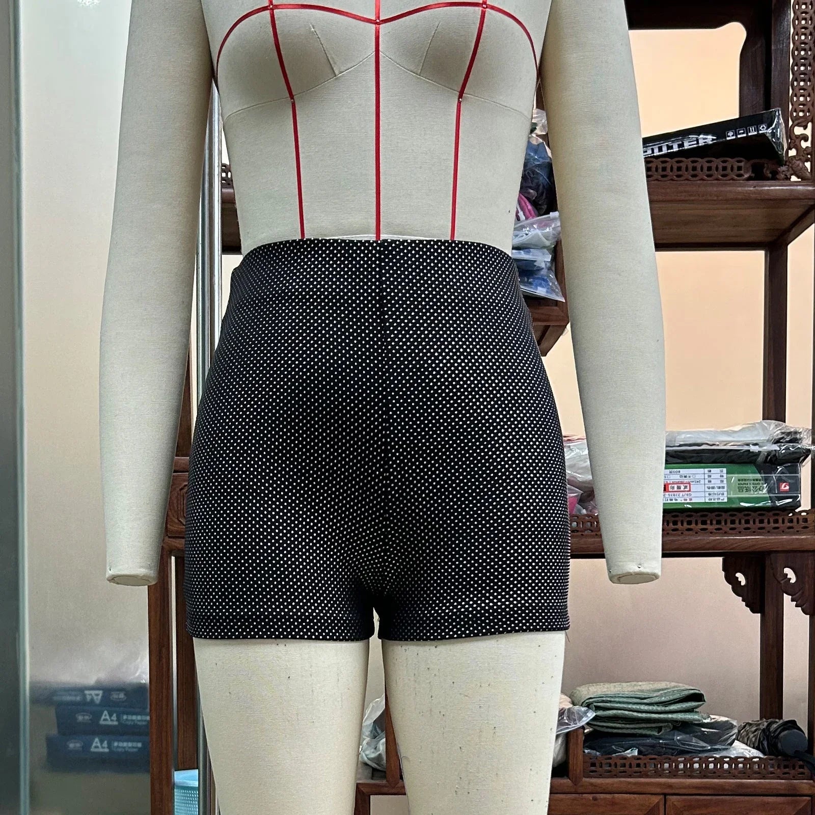 Shiny Shorts Tight Pants Hot Girl - VAleG