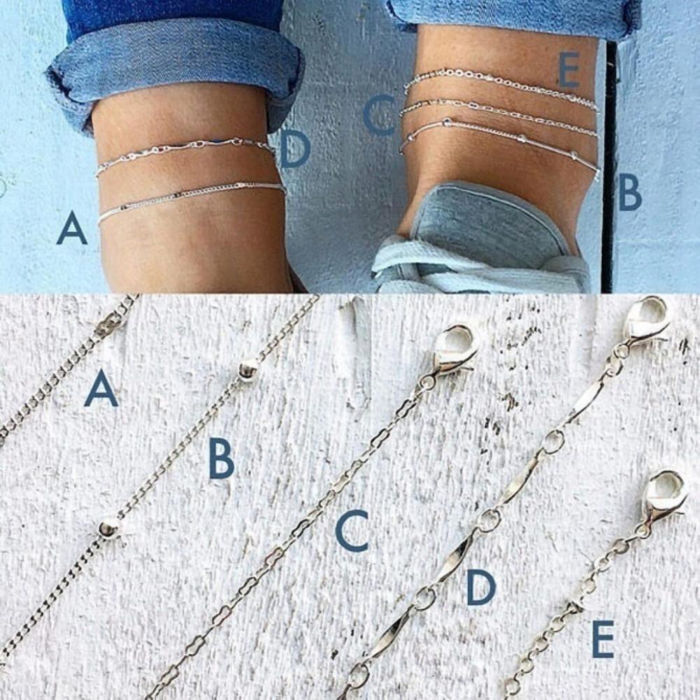 Women's Beach Love Multi-layer Anklet - VAleG