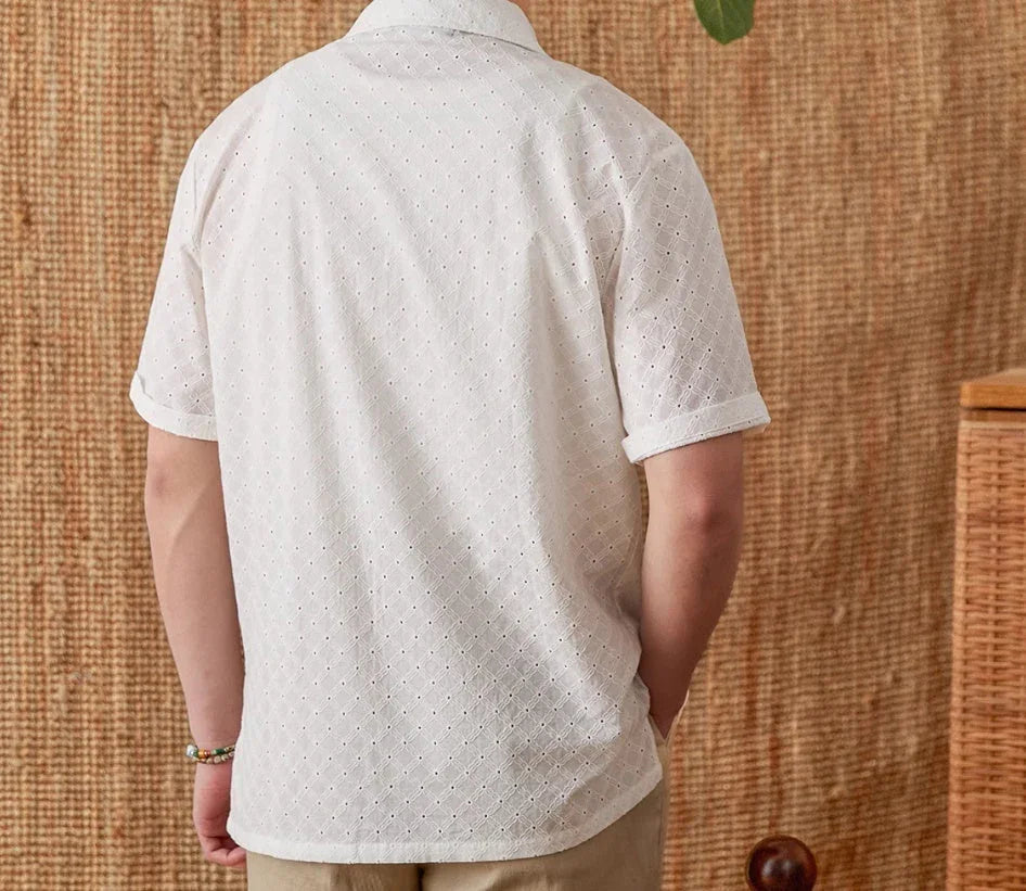 Pure Cotton Breathable Summer Refreshing Short Sleeve - VAleG