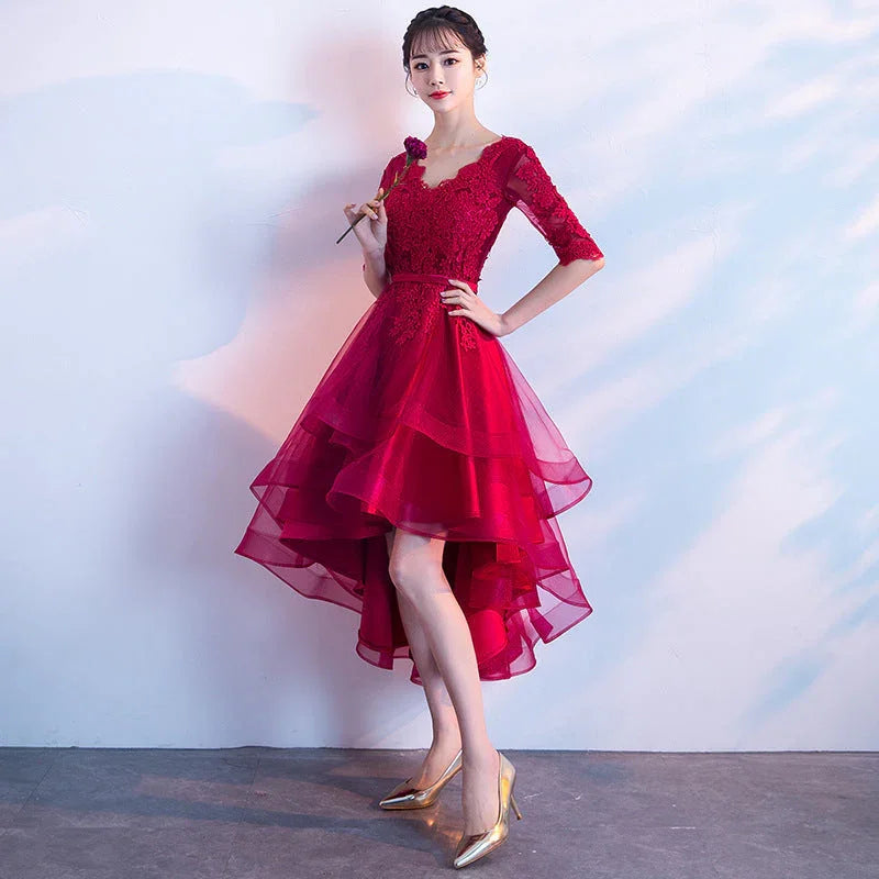 Banquet Elegant Long Black Ladies Annual Meeting Dress - VAleG
