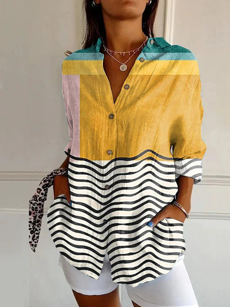 New Women's Summer Animal Pattern 3D Printed Shirt - VAleG