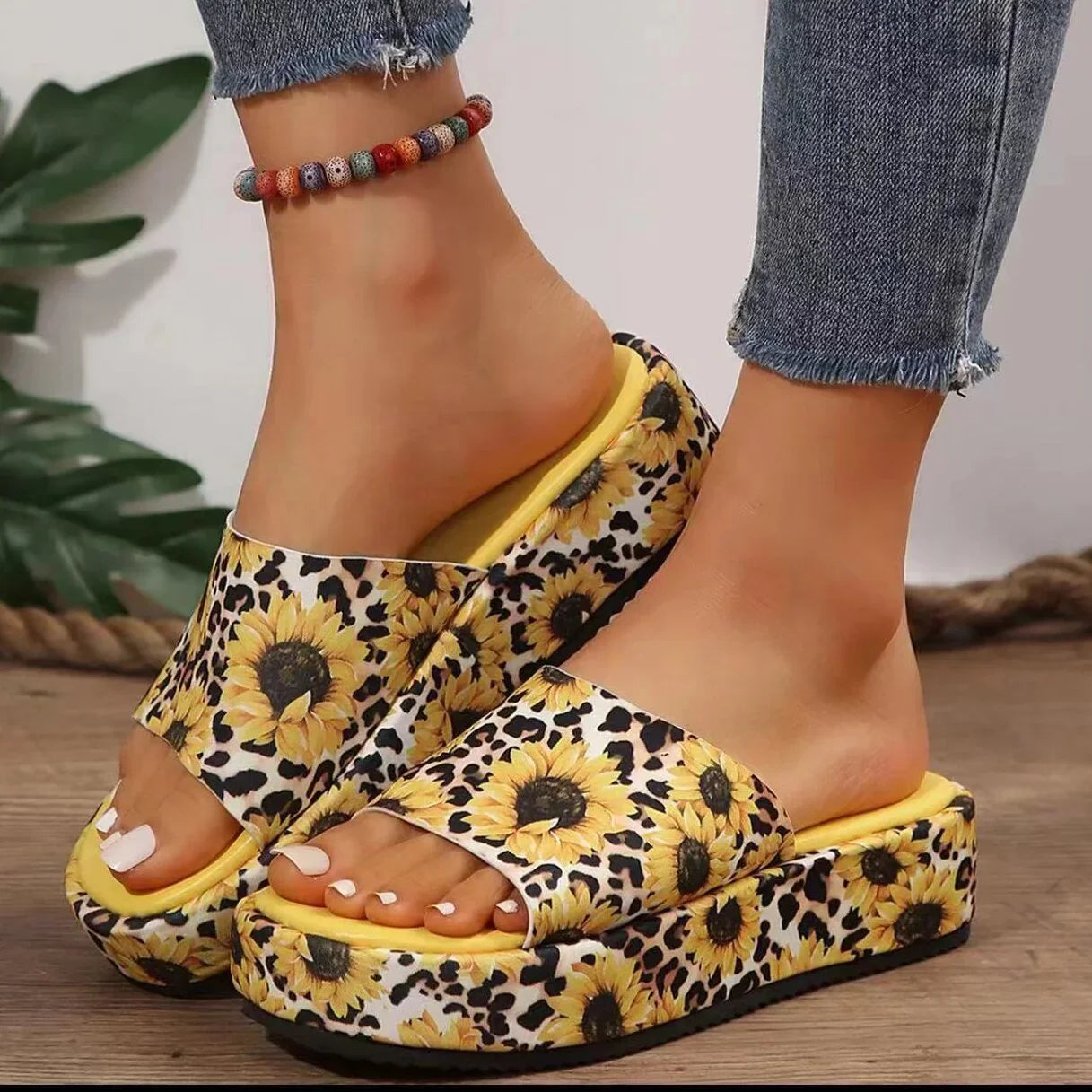 Plus Size Slippers Women's Outer Wear - VAleG