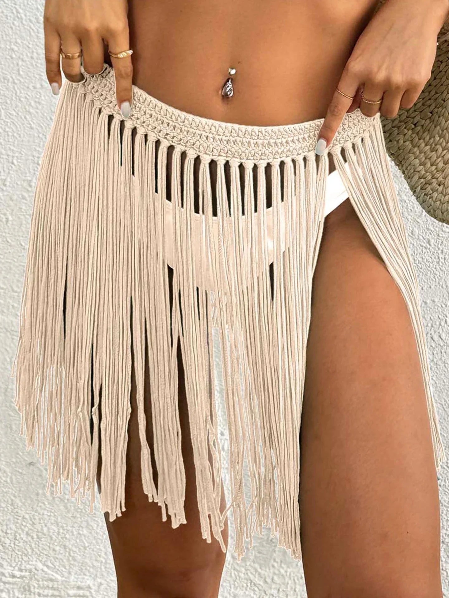 Women's Lace-up Skirt Beach Bikini - VAleG