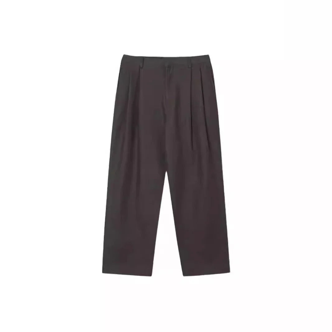 Men's Casual All-matching Wide Leg Suit Pants - VAleG