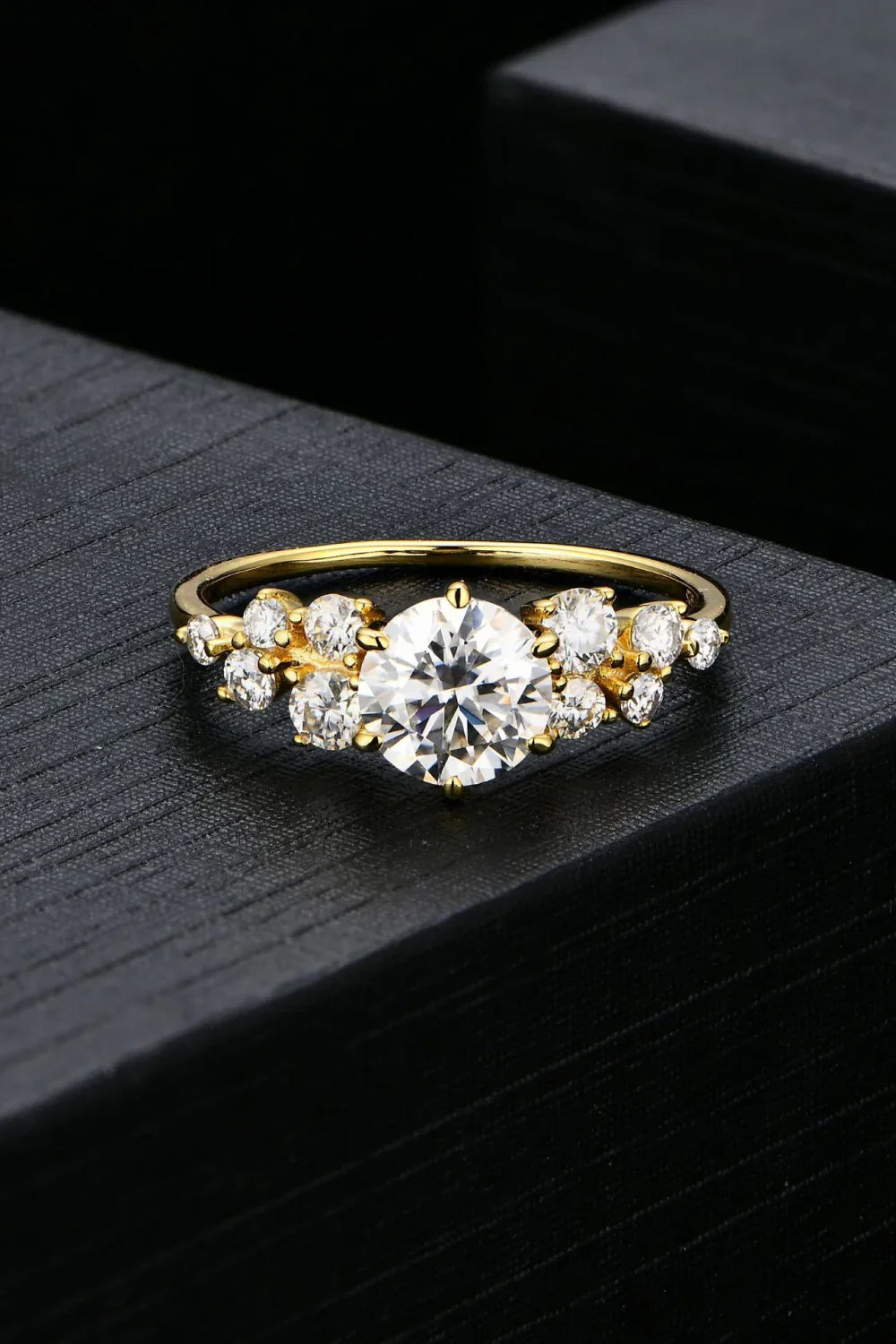 1 Carat Moissanite 925 Sterling Silver Ring - VAleG