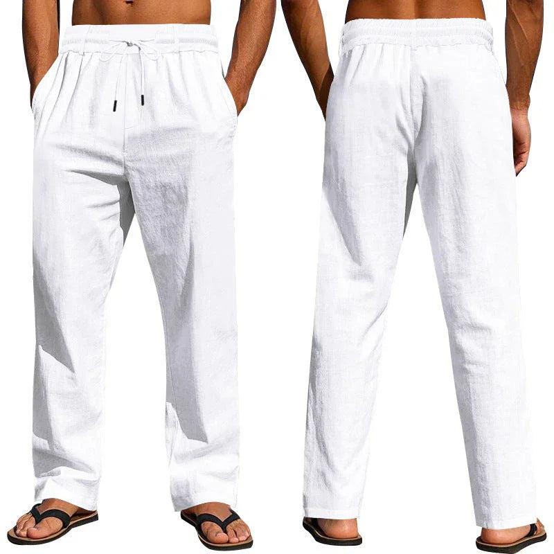 Loose Drawstring Beach Sports Trousers Men - VAleG