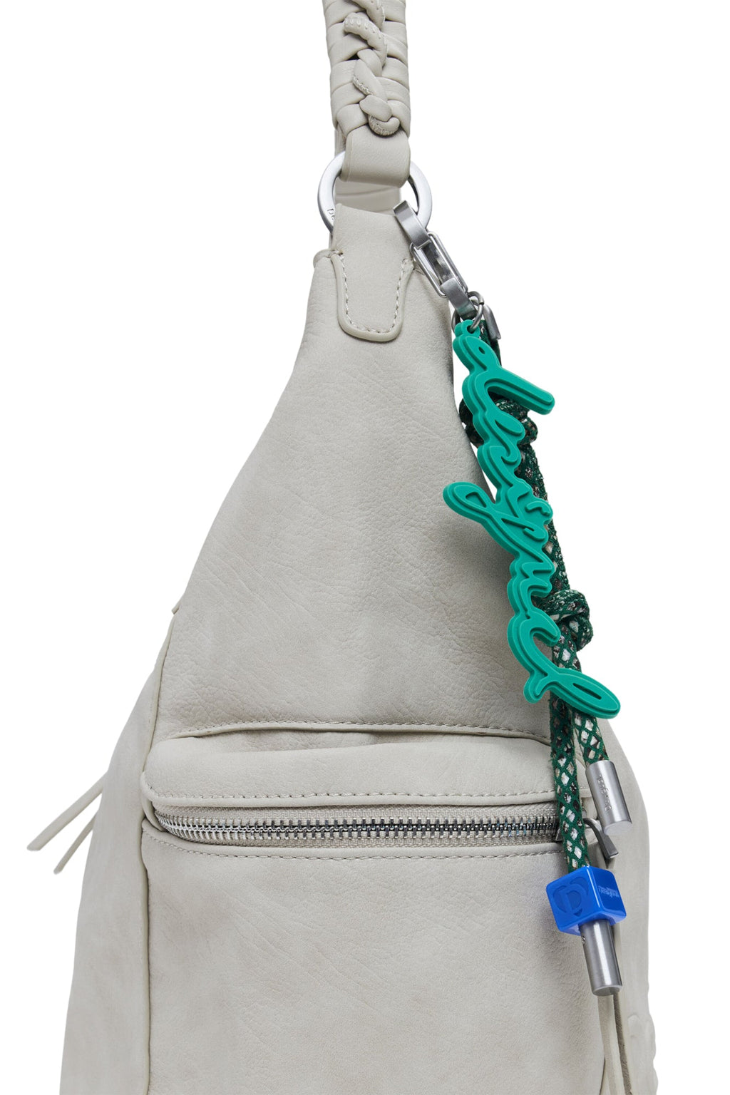 DESIGUAL Zaino Donna Beige Half Logo Africa con Stampa