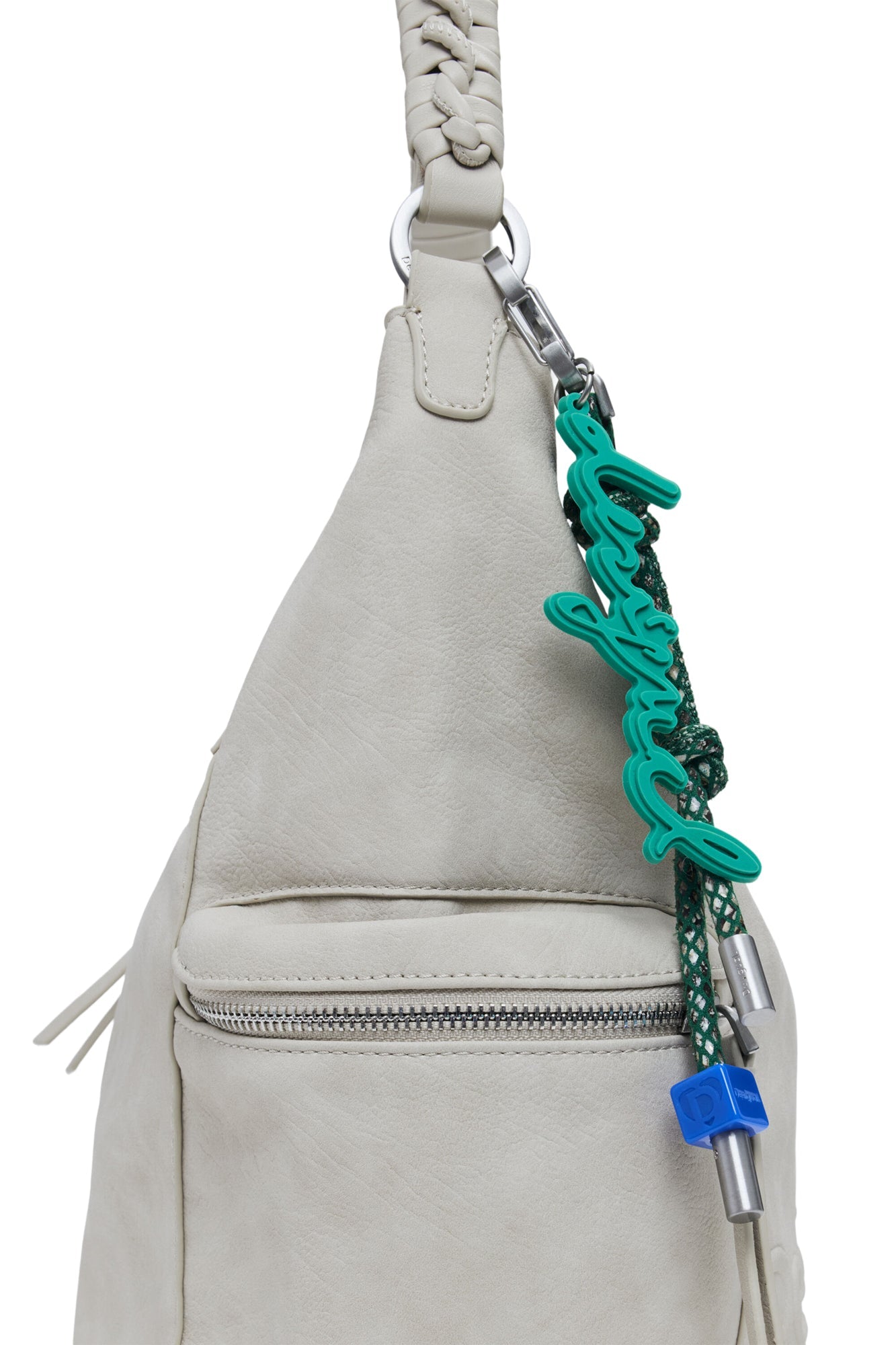 DESIGUAL Zaino Donna Beige Half Logo Africa con Stampa