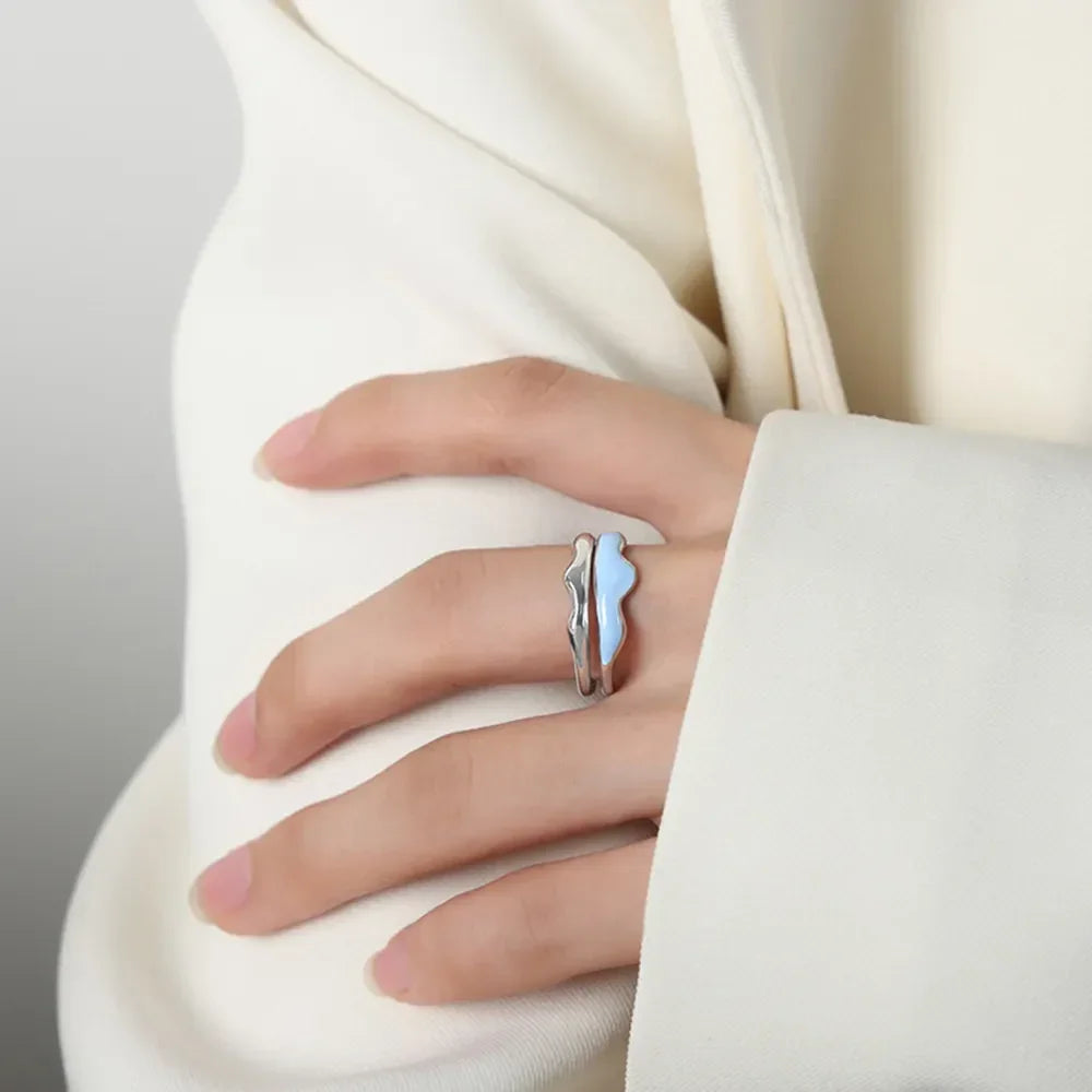 18K Gold-Plated Open Ring - VAleG