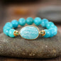 Natural Stone Beaded Bracelet - VAleG