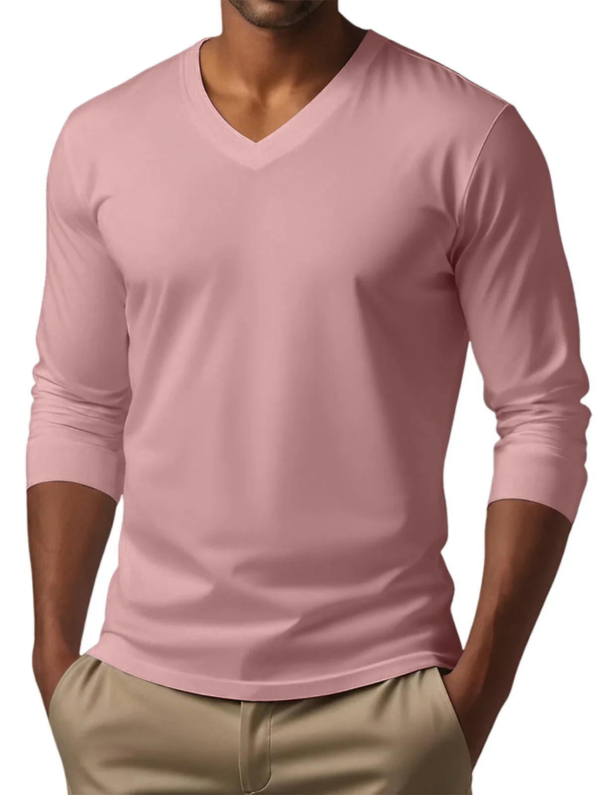 Men's Digital Printing Men's Versatile Long Sleeve - VAleG