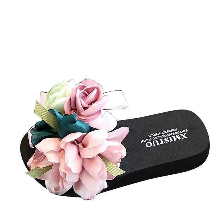 Cute And Fashionable Outer Wear Non-slip Beach Shoes Indoor Soft Sole Sandals Herringbone - VAleG