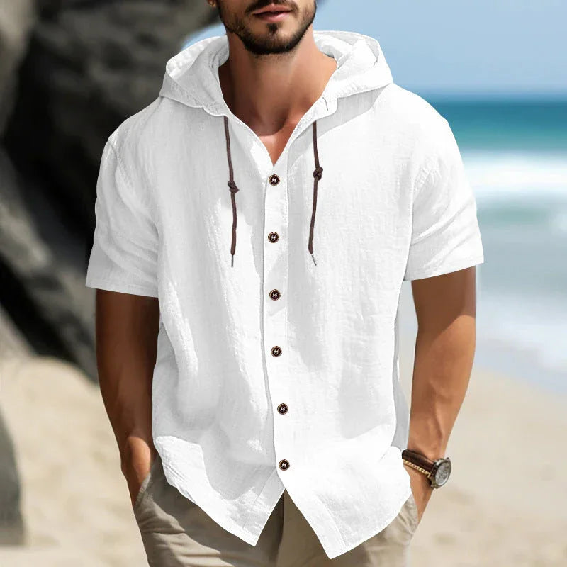 Men's Sports Casual And Comfortable Short-sleeved Shirt - VAleG