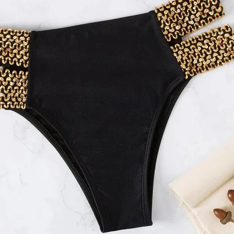 Hollow Beach Bikini Split Swimsuit Girl - VAleG