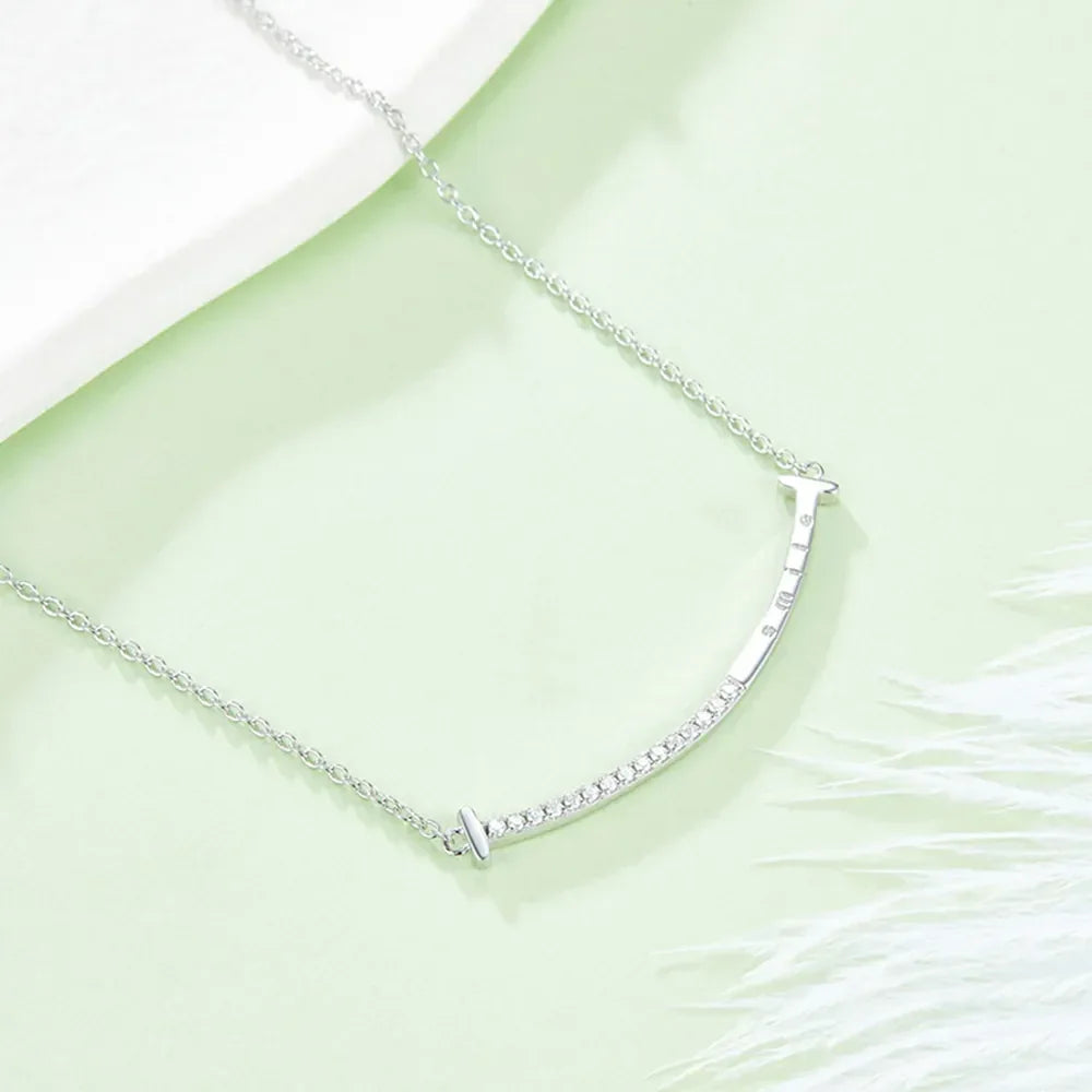 Moissanite 925 Sterling Silver Necklace - VAleG