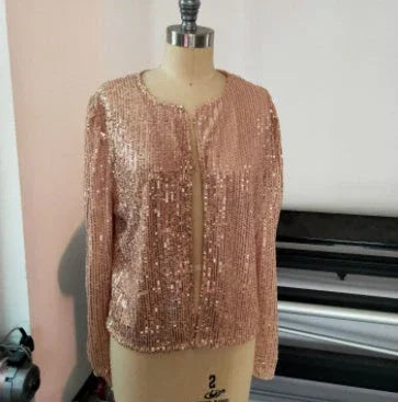 Women's jacket sequined jacket - VAleG