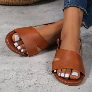 Ankle-strap Buckle Outdoor Casual Women's Shoes - VAleG