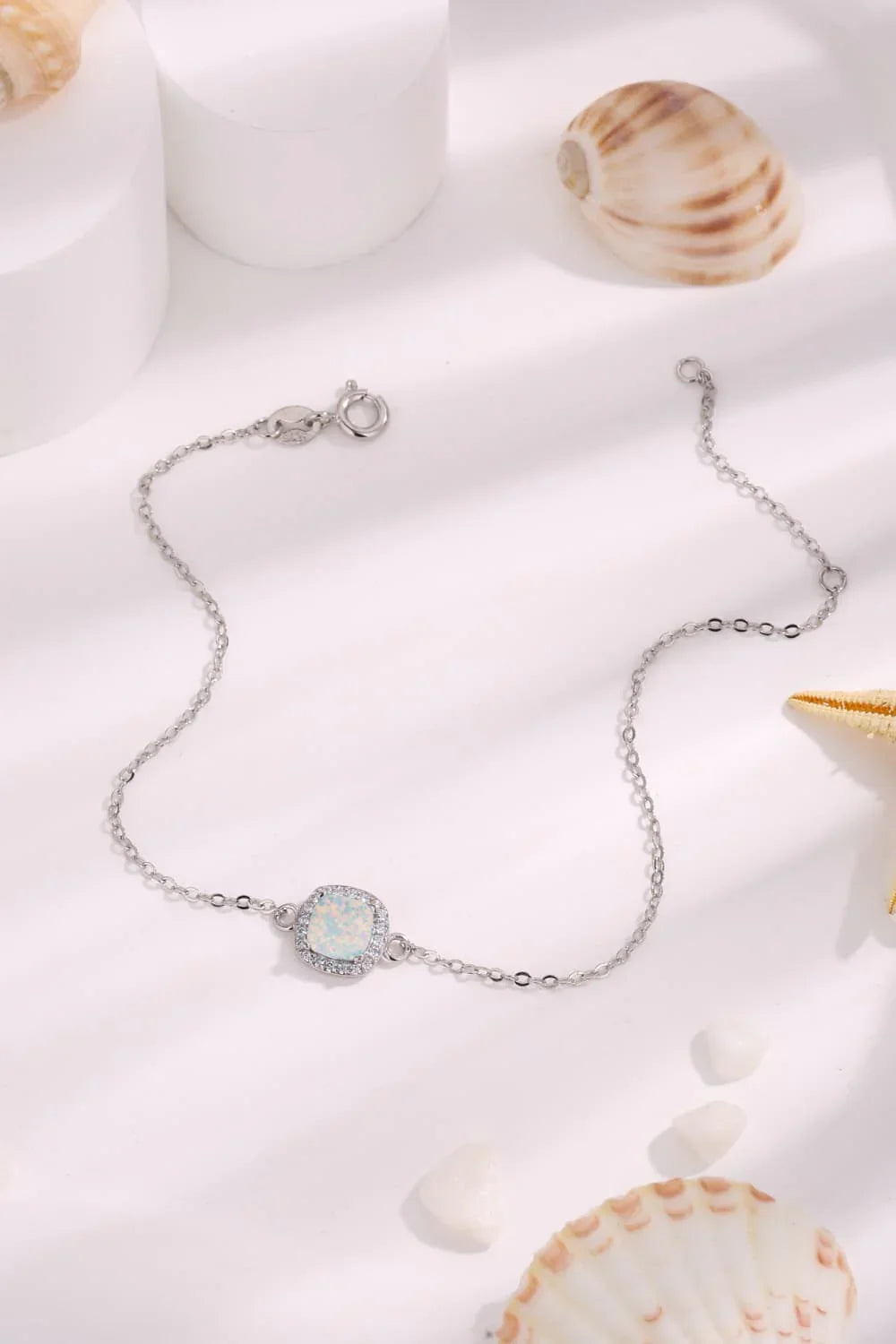 Opal Platinum-Plated Bracelet - VAleG