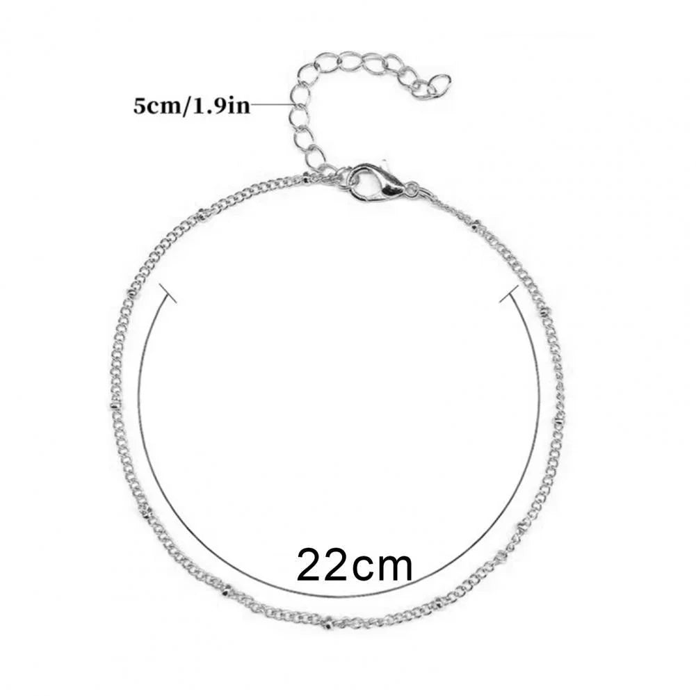 Women's Beach Love Multi-layer Anklet - VAleG
